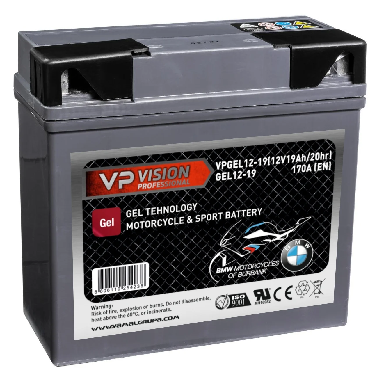 VP VISION PROF. GEL 12V 19Ah