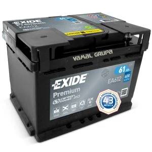 EXIDE PREMIUM 12V 61Ah D+