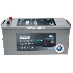 EXIDE STRONG PRO EFB  12V 235Ah L+